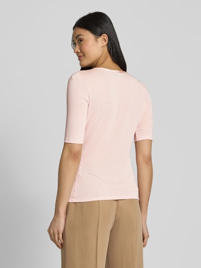 BOSS T-shirt met ronde hals, model 'Ejita' Lichtroze - 5