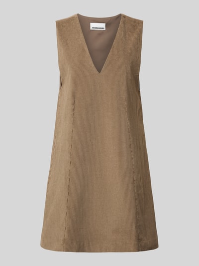 Armedangels Fließendes Cordkleid aus Baumwoll-Mix Modell 'PINAAFO' Taupe 2