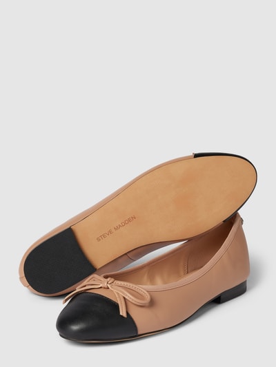 Steve Madden Ballerina's met strikapplicatie Beige - 4