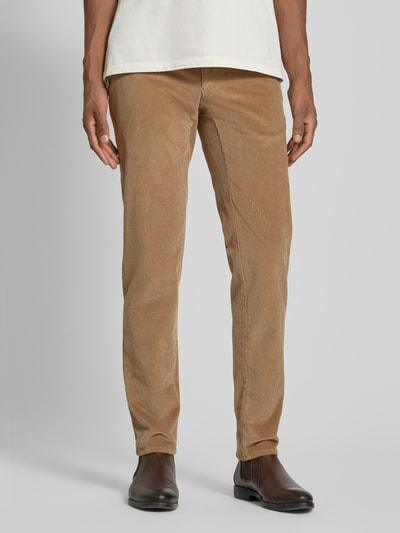 Brax Slim Fit Cordhose mit Gesäßtaschen Modell 'Fabio' Beige 4