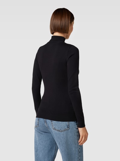 OBJECT Strickpullover mit Rollkragen Modell 'Thess' Black 5