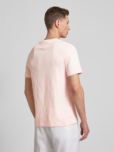 Tommy Hilfiger Regular Fit T-Shirt in unifarbenem Design Pink 5