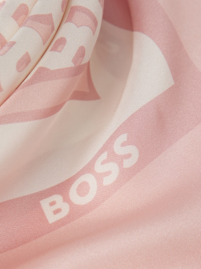 BOSS Seidentuch in quadratischer Form Modell 'Lainy' Rose 2