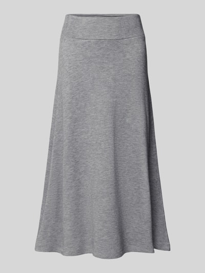 More & More Strickrock aus Viskose-Mix mit elastischem Bund Mittelgrau 2
