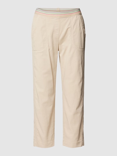 TONI Regular Fit Jogpants in verkürztem Schnitt Modell 'SUE' Beige 2