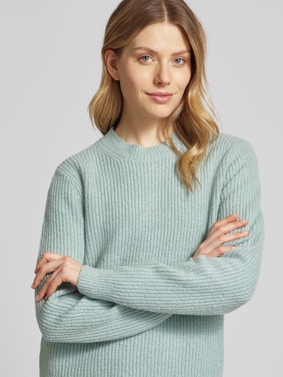 Calvin Klein Womenswear Sweter z dzianiny z okrągłym dekoltem Szaroniebieski 3