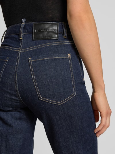 Dsquared2 Straight Fit Jeans mit Label-Detail Marine 3