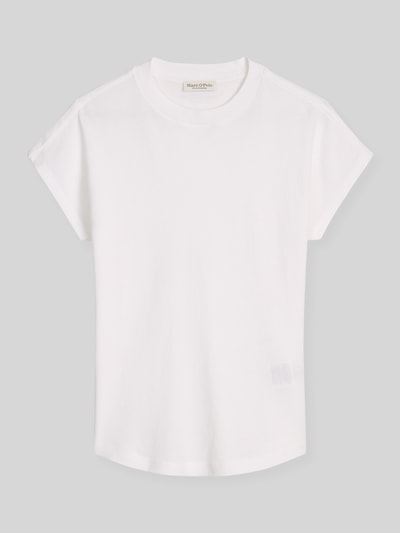 Marc O'Polo Regular Fit T-Shirt aus reiner Baumwolle Weiss 2