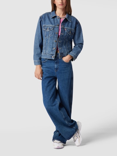 Levi's® Jeansjack met borstzakken Jeansblauw - 1