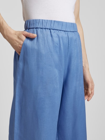 MaxMara Leisure Hose aus Leinen Modell 'BRAMA' Hellblau 3