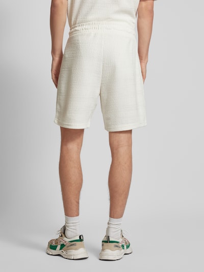 Redefined Rebel Sweatshorts met tunnelkoord, model 'ROBIN' Offwhite - 5