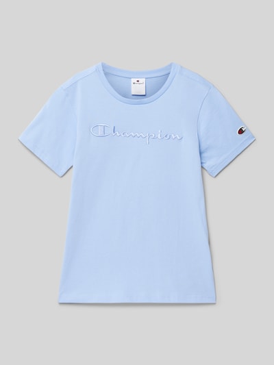 CHAMPION T-shirt met ronde hals Bleu - 1