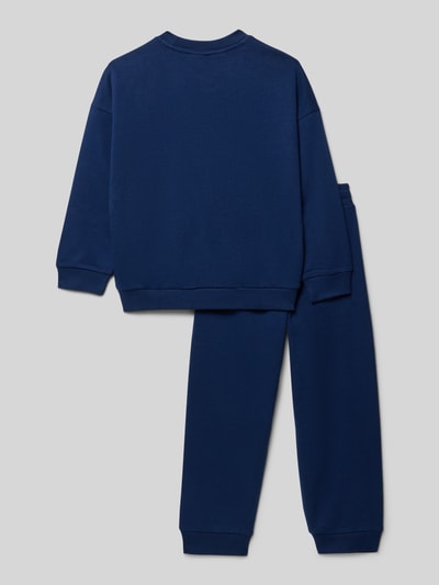 adidas Originals Sweatanzug mit Label-Prints Modell 'CREW SET' Marine 3