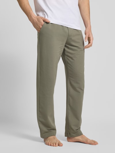 Hanro Sweatpants mit elastischem Bund Khaki 4