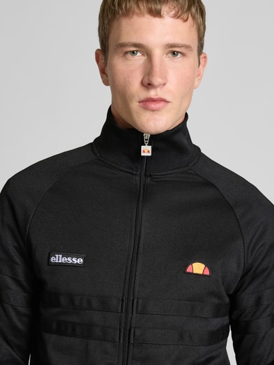 Ellesse Sweatjacke mit Label-Patch Modell 'RIMINI' Black 3