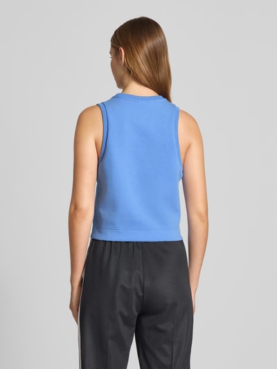 adidas Sportswear Top met logo en ronde hals Blauw - 5