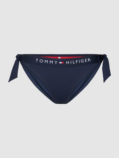 TOMMY HILFIGER Bikinibroekje met vetersluitingen opzij, model 'ORIGINAL' Marineblauw - 1