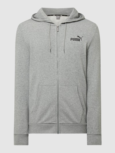 PUMA PERFORMANCE Regular Fit Sweatjacke mit Kapuze Mittelgrau Melange 2