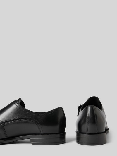 BOSS Veterschoenen van echt runderleer, model 'TAYIL' Zwart - 2