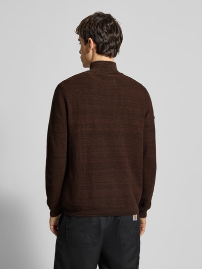 Superdry Troyer mit Stehkragen Dunkelbraun 5