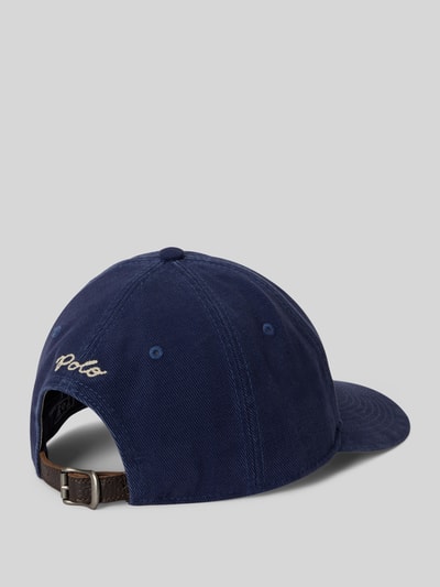 Polo Ralph Lauren Basecap aus reiner Baumwolle mit Logo-Stitching Marine 2