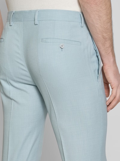 Strellson Slim Fit Anzughose mit Bügelfalten Modell 'Kynd' Lind 3