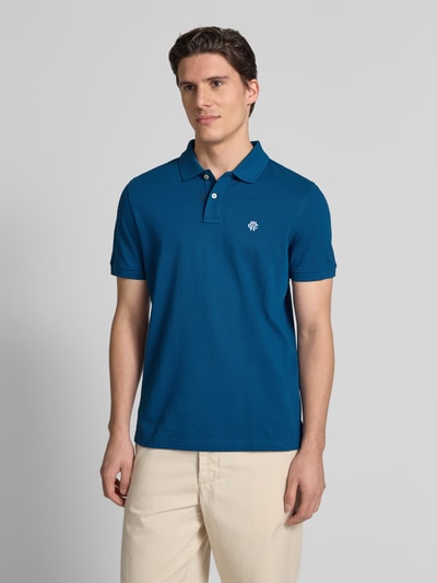 MCNEAL Regular Fit Poloshirt mit Knopfleiste und Label-Stitching Petrol 4