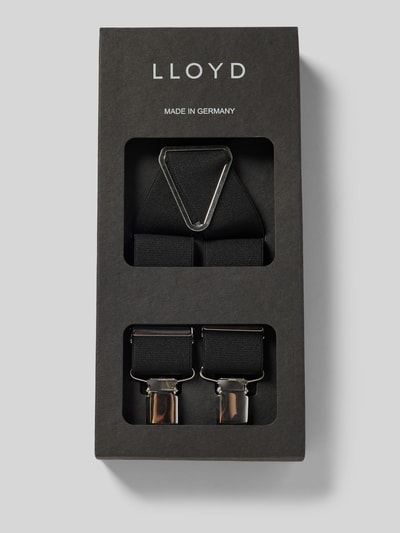 Lloyd Men's Belts Hosenträger in X-Form Black 2