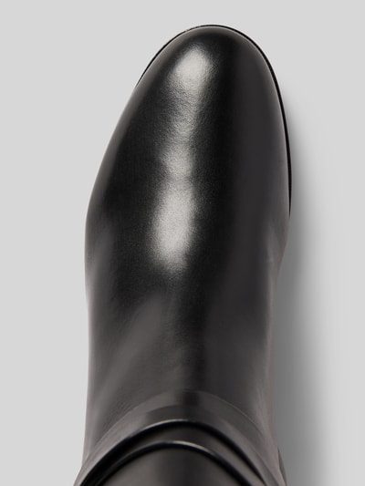Lauren Ralph Lauren Lederstiefel mit Dornschließe Modell 'COLLINS' Black 3