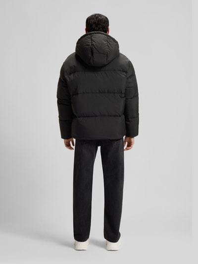 Hugo Blue Relaxed Fit Steppjacke mit Kapuze Modell 'BODO' BLACK 5