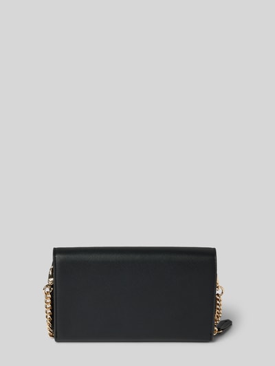 VALENTINO BAGS Clutch met labelapplicatie, model 'ZERO' Zwart - 3