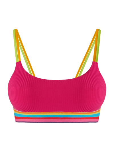 Banana Moon Bikinitop in bustiermodel, model 'Rolo Colorib' Fuchsia - 2