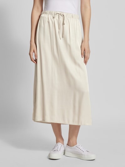 Vero Moda Spódnica midi w jednolitym kolorze model ‘INA’ Piaskowy 4