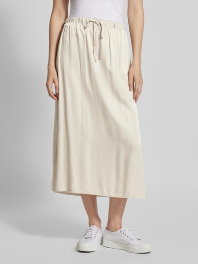 Vero Moda Midirok in effen design, model 'INA' Zand - 4