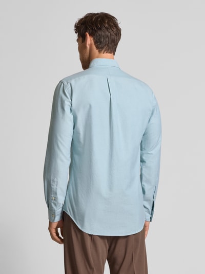 Polo Ralph Lauren Koszula casualowa o kroju custom fit z kołnierzykiem typu button down Jasnozielony 5