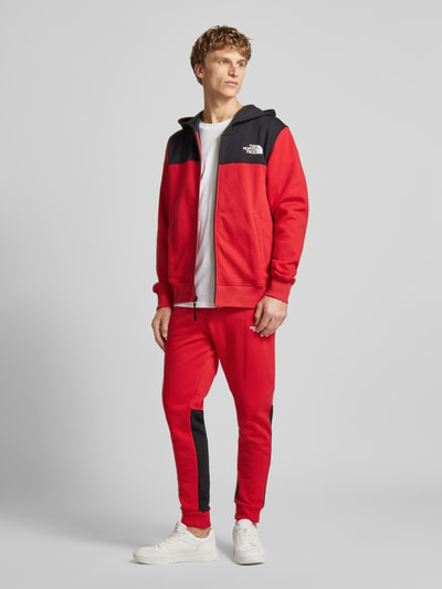 The North Face Sweatpants met labelprint Rood - 1