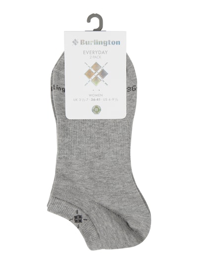 Burlington Sneakersocken im 2er-Pack Modell 'Everyday'  Hellgrau 2