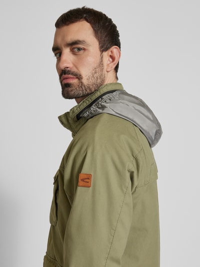 camel active Fieldjacket mit Stehkragen Oliv 3