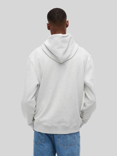 Tommy Jeans Bluza o kroju relaxed fit z czystej bawełny Jasnoszary melanż 5