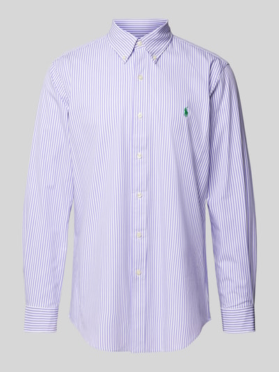 Polo Ralph Lauren Slim Fit Freizeithemd mit Button-Down-Kragen Lavender 2