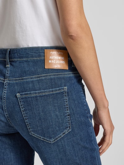 MAC Szorty jeansowe o kroju regular fit z wpuszczanymi kieszeniami i kieszeniami z tyłu Ciemnoniebieski 3