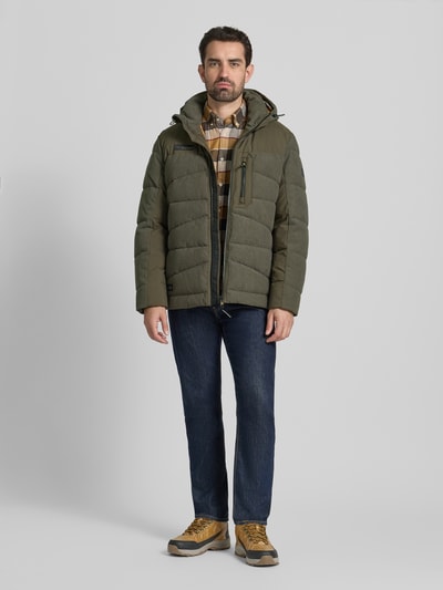 camel active Jacke mit Kapuze Dunkelbraun 1