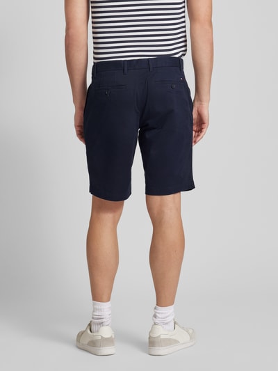 Tommy Hilfiger Straight Leg Chinoshorts mit Gesäßtaschen Modell 'HARLEM' Marine 5