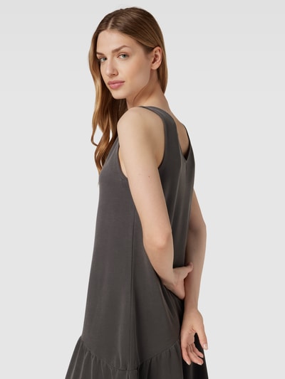 Esprit Minikleid mit V-Ausschnitt Anthrazit 3