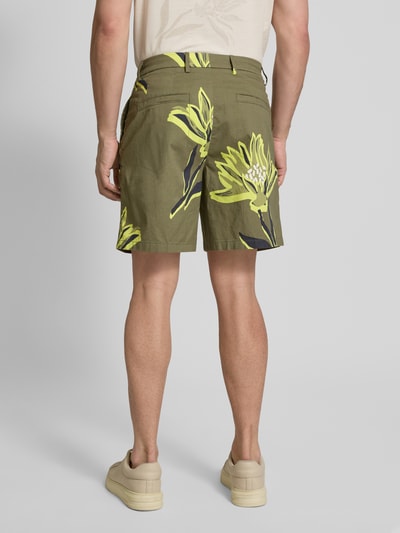 BOSS Regular Fit Bermudas mit Eingrifftaschen Modell 'Karlos' Gruen 5