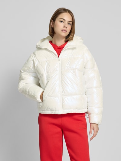 Review Steppjacke mit Kapuze Weiss 4