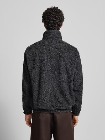 adidas Originals Regular Fit Sweatjacke in Bouclé-Optik Black 5