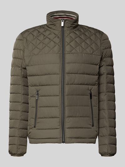 Christian Berg Men Steppjacke mit Reißverschlusstaschen Graphit 2