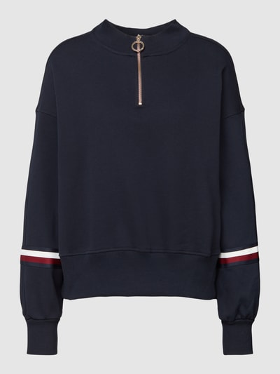 Tommy Hilfiger Sweatshirt mit Reißverschluss Marineblau 2