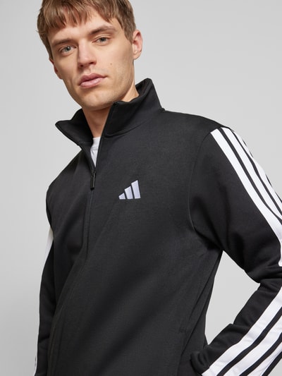 ADIDAS SPORTSWEAR Sweatjacke mit Label-Detail Black 3